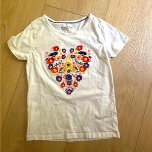NEW Mini Boden appliqué t shirt cute
